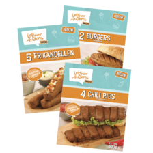 Lekker & Anders frikandellen, hamburgers of chili ribs